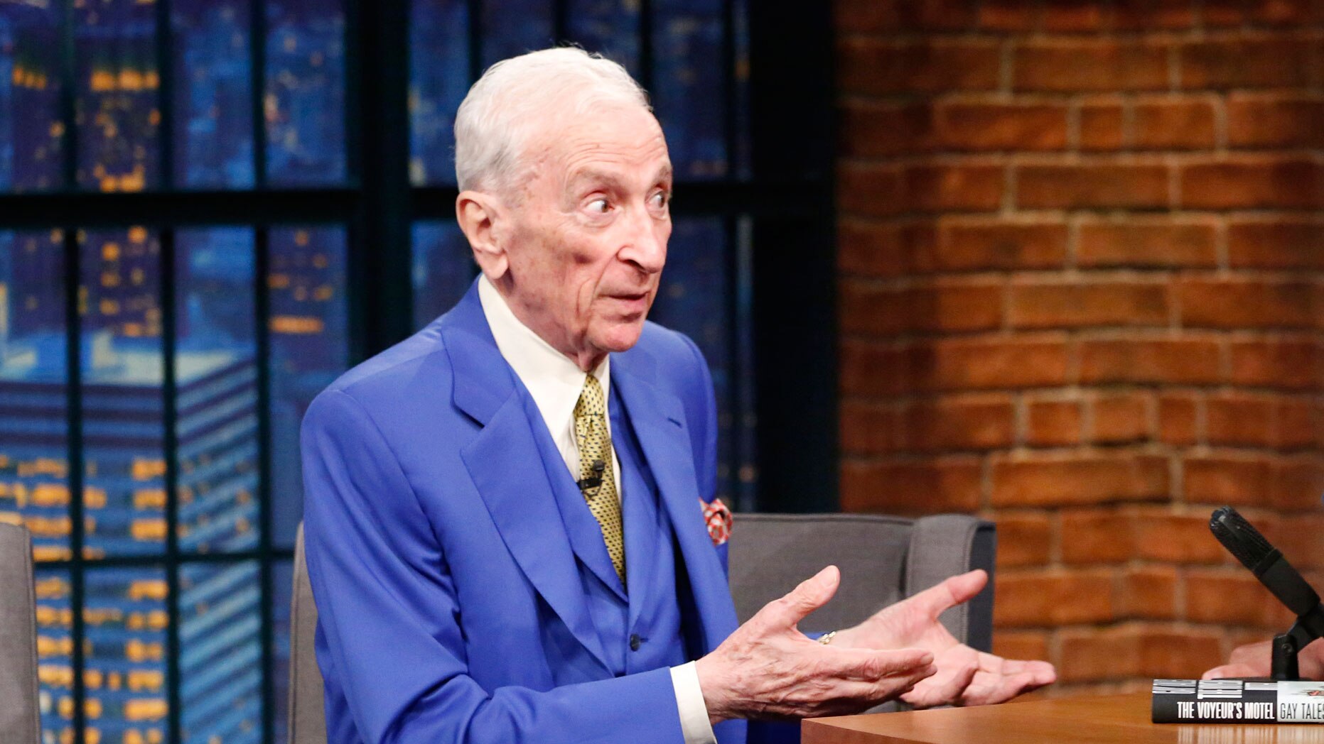 Watch Late Night With Seth Meyers Interview Gay Talese The Washington Post Was Wrong About My