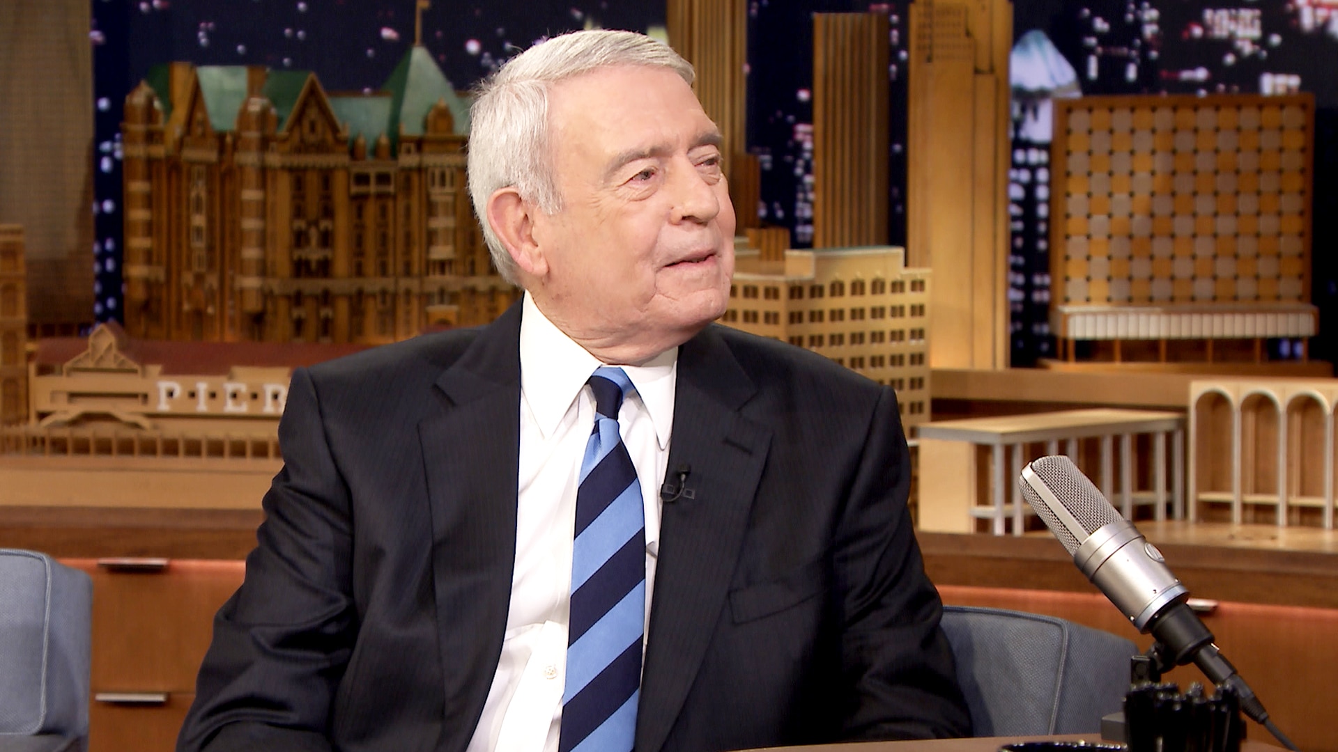 Jimmy Fallon Interviews Dan Rather About Facebook and Donald Trump