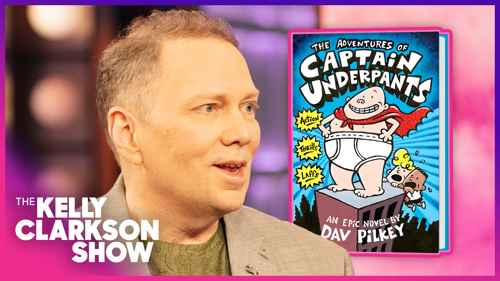 Dav Pilkey Credits ADHD For 'Captain Underpants' Inspiration