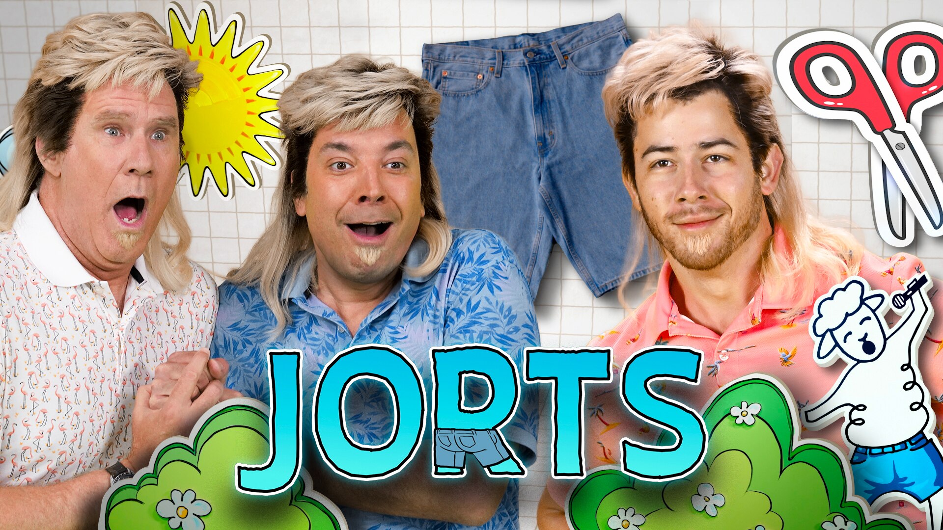 Watch The Tonight Show Starring Jimmy Fallon Clip: Will Ferrell, Nick Jonas  and Jimmy Perform a Song About Jorts - NBC.com