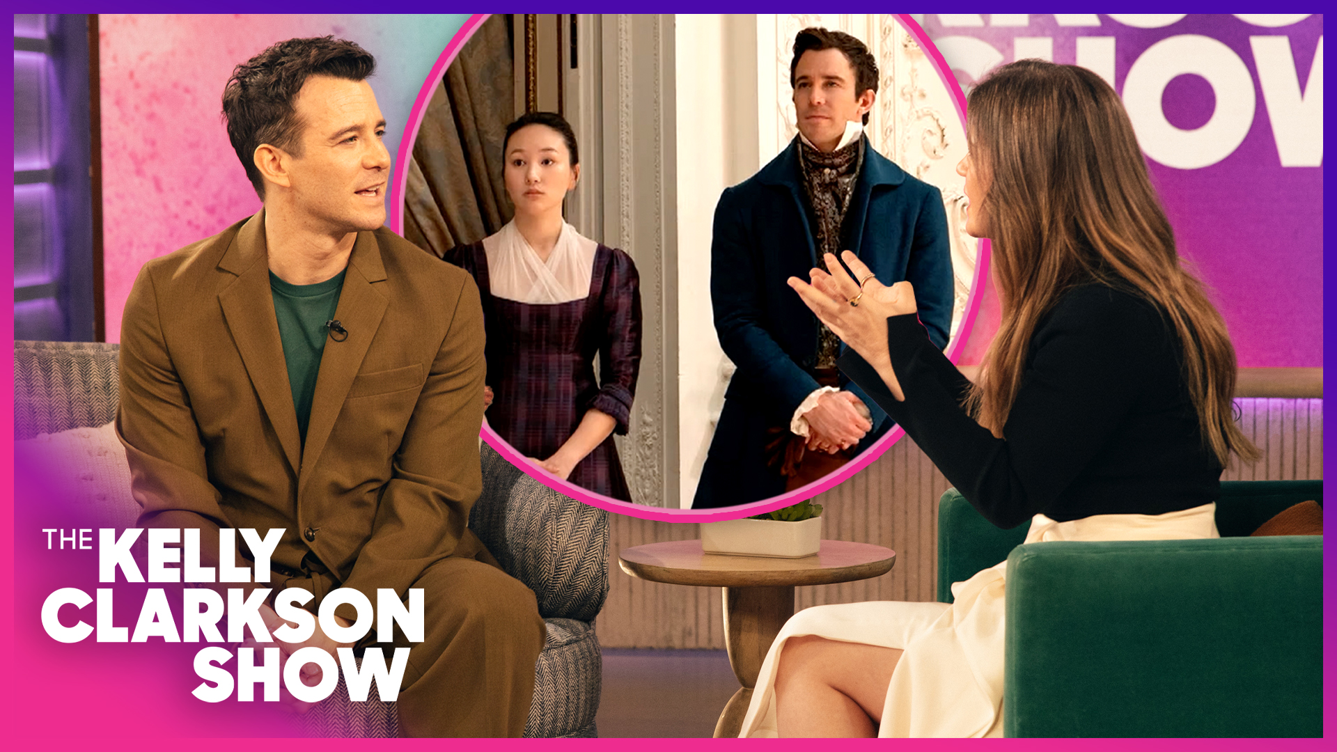 Kelly Clarkson Yells At Luke Thompson For 'Bridgerton' Season 4 Cliffhanger