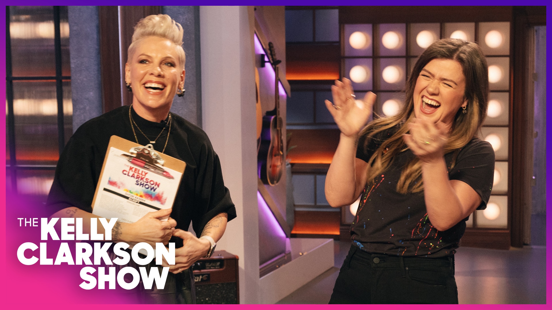 Watch The Kelly Clarkson Show Clip: 'lighthouse' By Kelly Clarkson | P!nk  Cameo-oke Cover - NBC.com