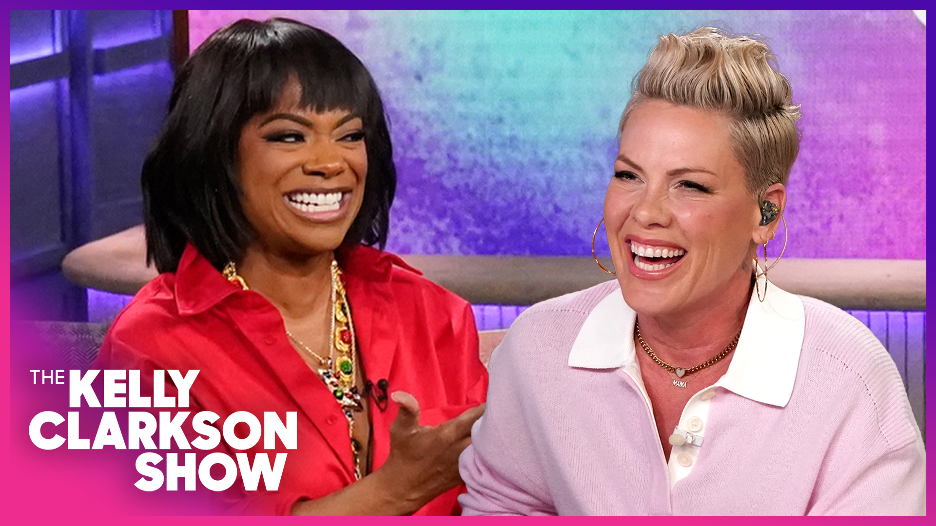 P!nk Shares Hilarious Tongue Ring Story Behind 'There You Go' With Kandi Burruss
