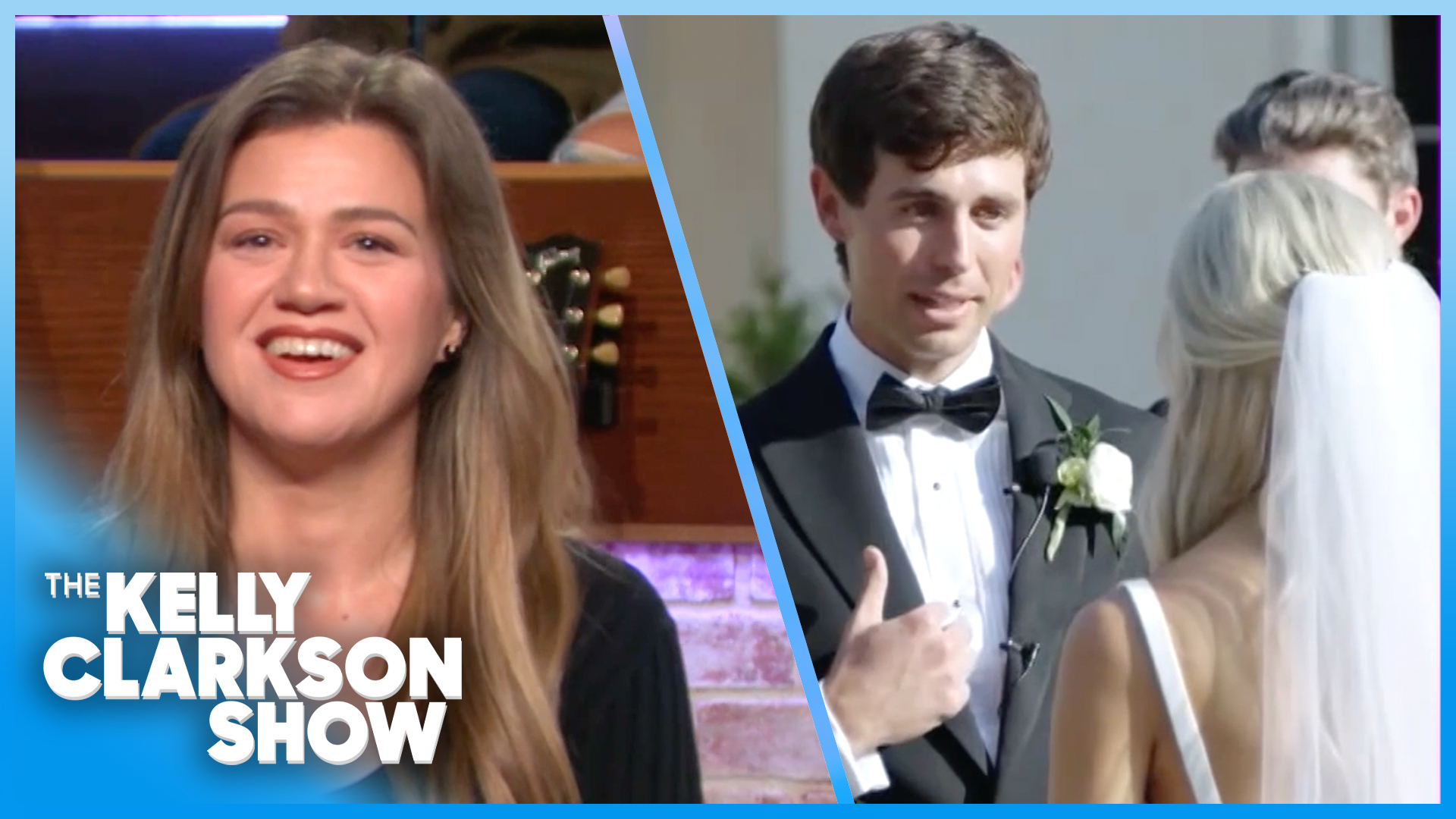 Kelly Clarkson Meets Viral Newlyweds Who Said 'I Do' In Two Languages