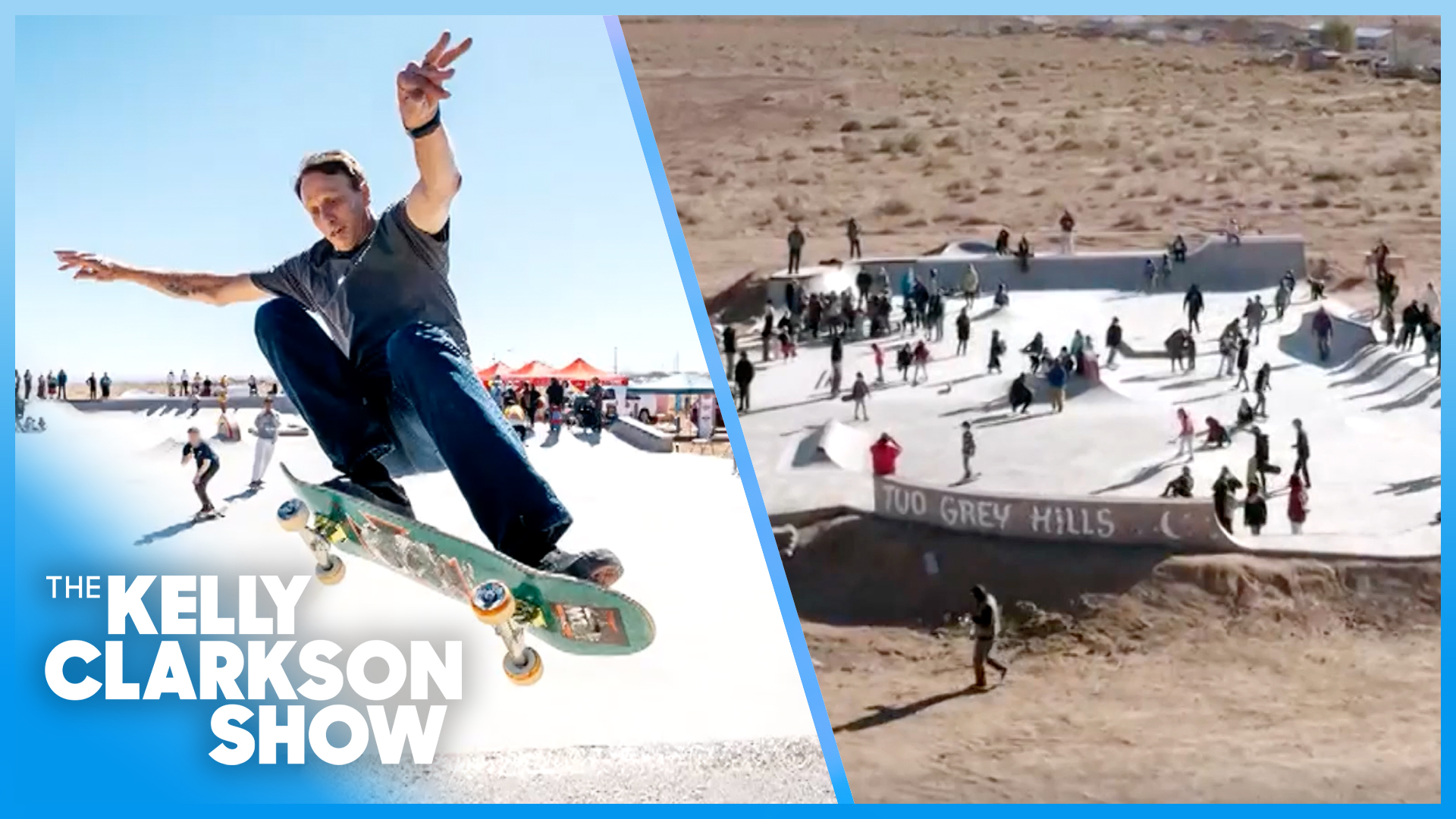 Tony Hawk Surprises Navajo Nation's First Skate Park!