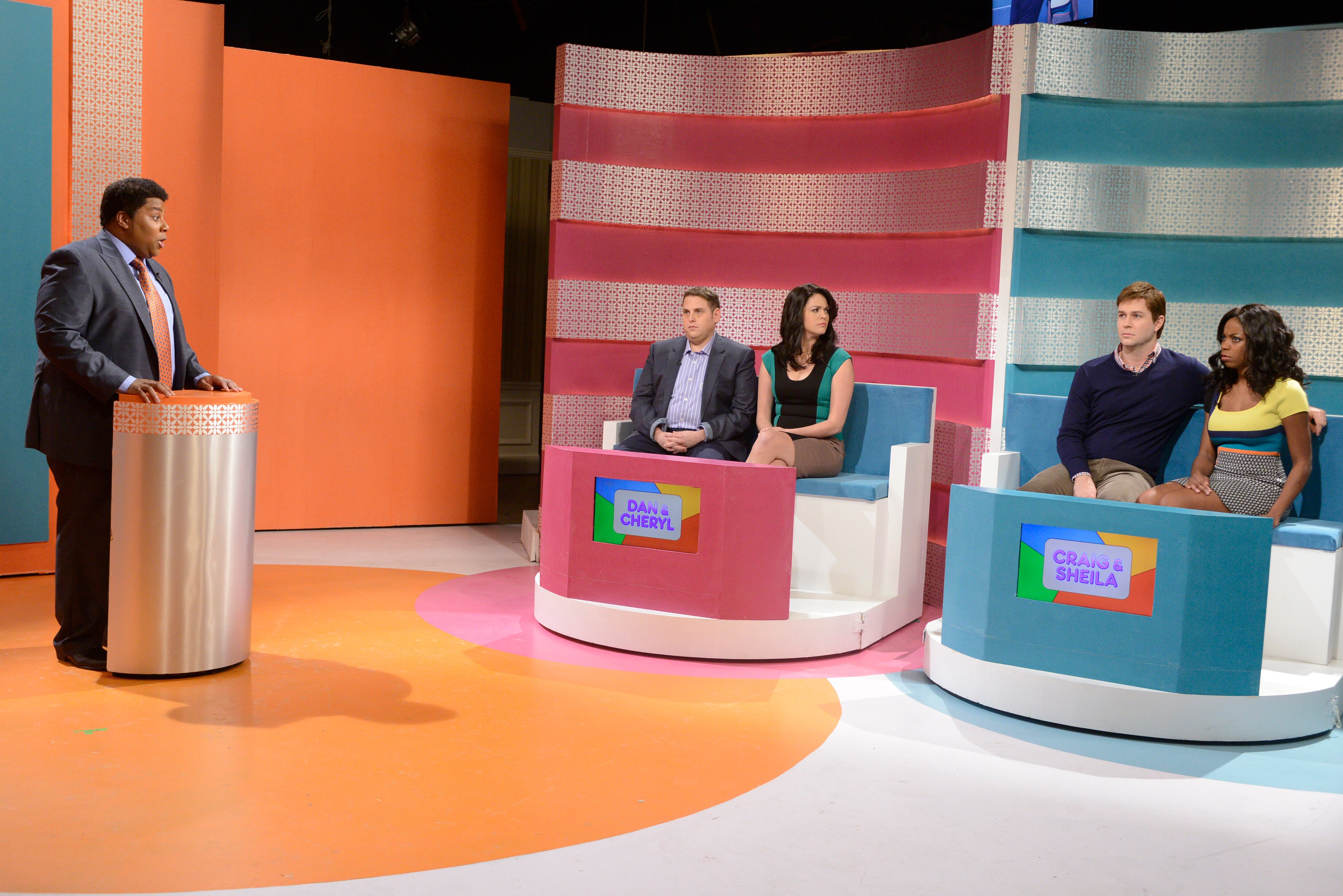 Saturday Night Live From the Set Jonah Hill and Bastille Photo