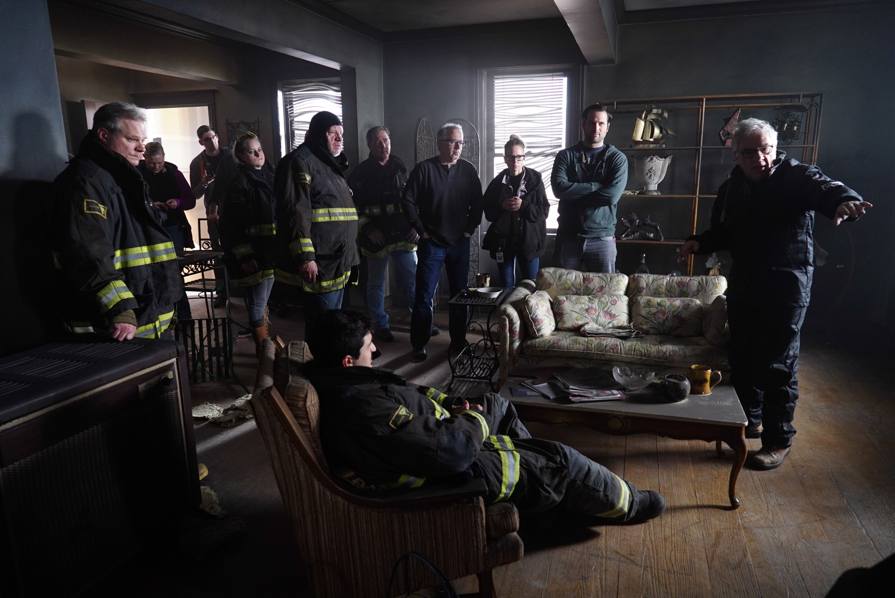 Chicago Fire Behind The Scenes Headlong Toward Disaster Photo Nbc Com