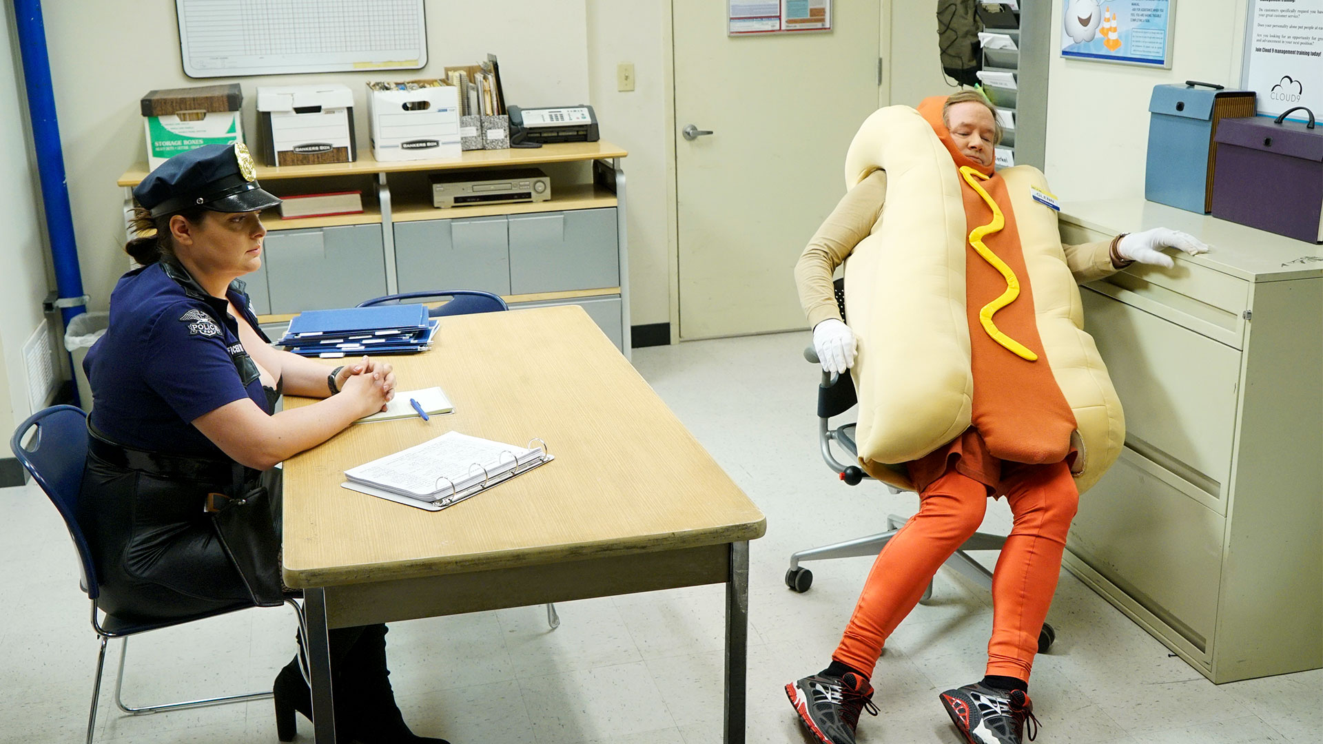 Watch Superstore Clip: Halloween Theft - NBC.com