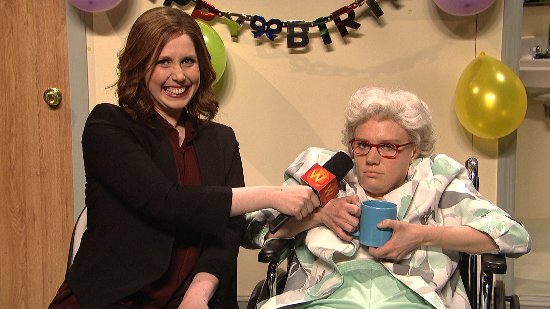 Watch Saturday Night Live Clip: Weekend Update: Vanessa Bayer and Flossie  Dickey - NBC.com