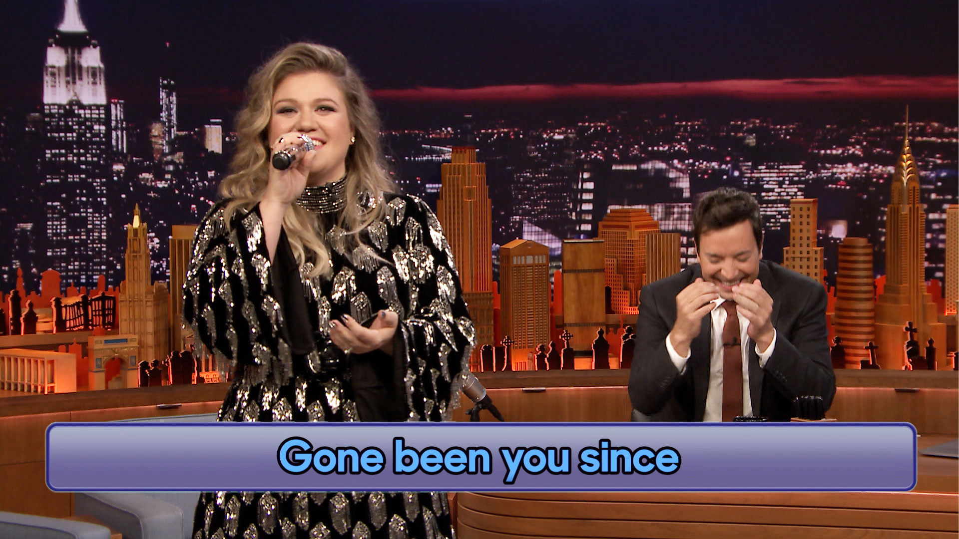 Watch The Tonight Show Starring Jimmy Fallon Clip: Millie Bobby Brown, Kelly Clarkson - NBC.com