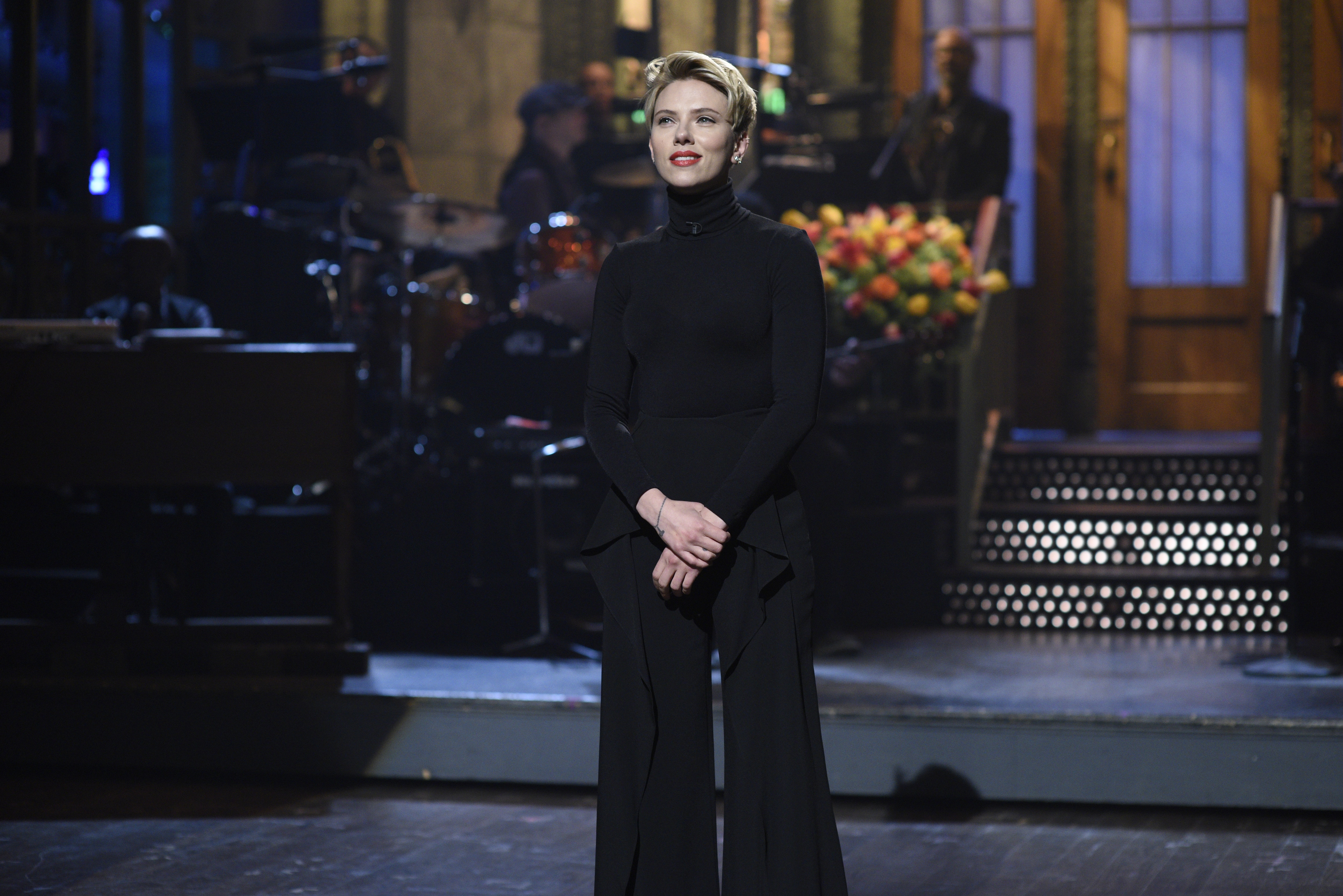 Scarlett Johansson's Keyhole Cutout Dress Just Raised The Bar For LBDs