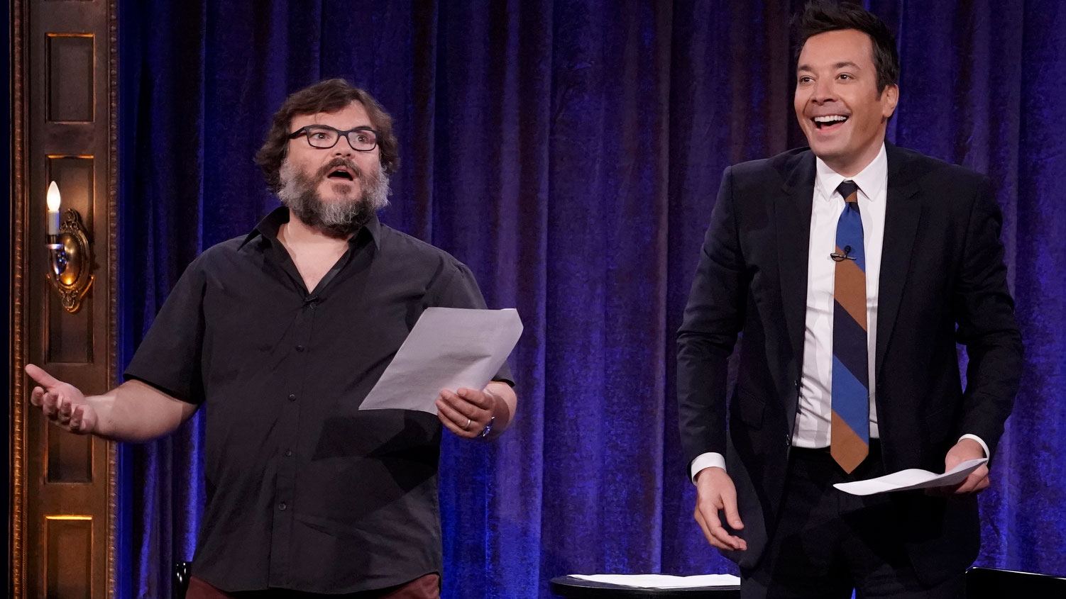 Jack Black on Tonight Show: Jimmy Fallon, image size:1502x845