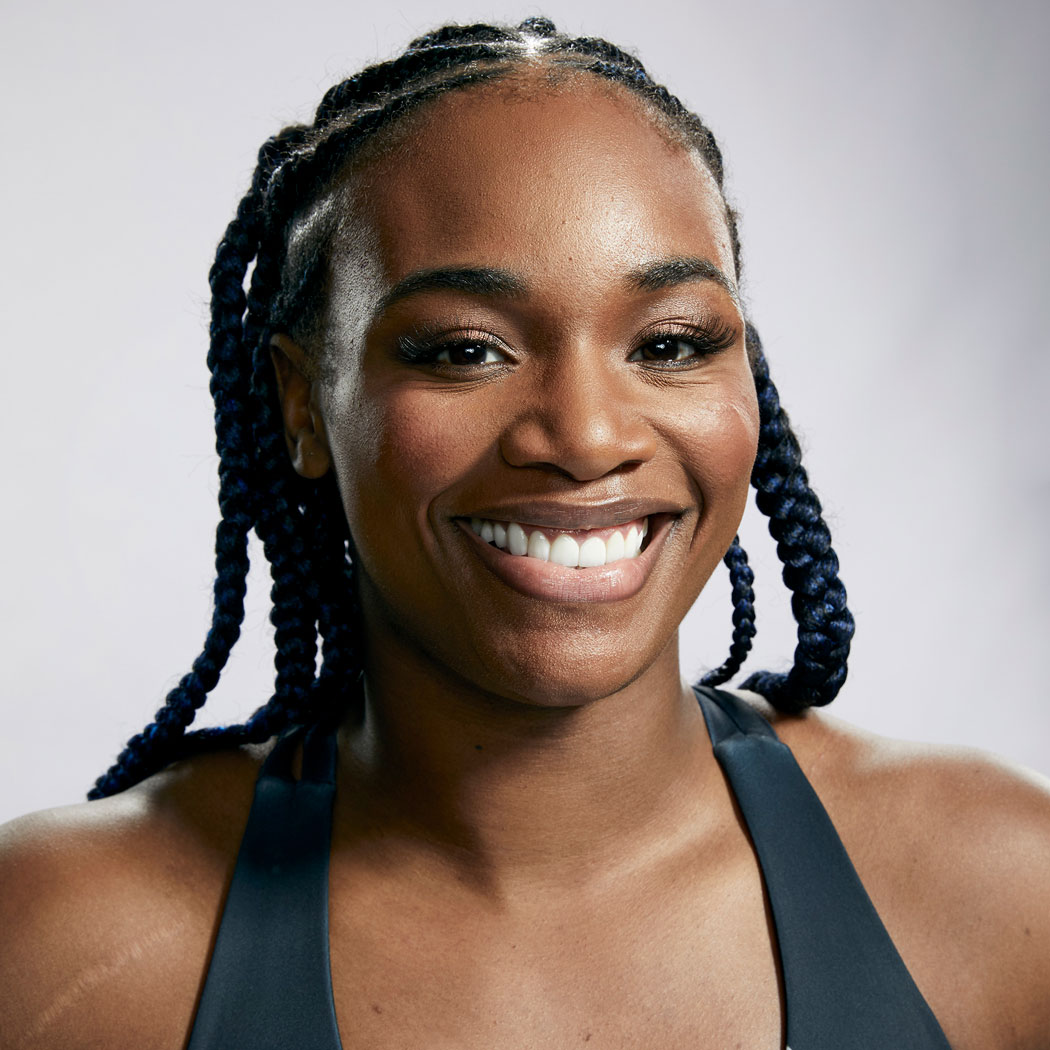 CLARESSA SHIELDS The Titan Games contestant