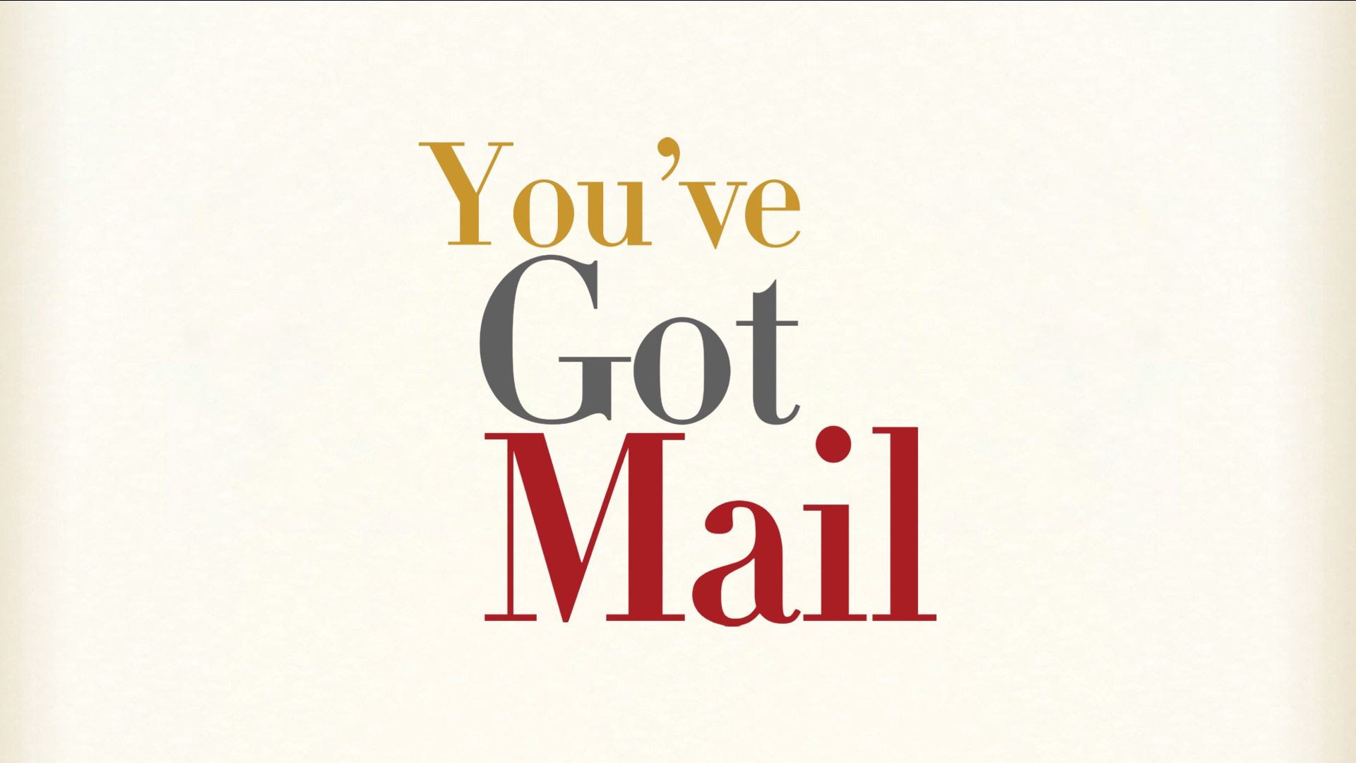 You've Got Mail - NBC.com - How To Watch You've Got Mail For Free