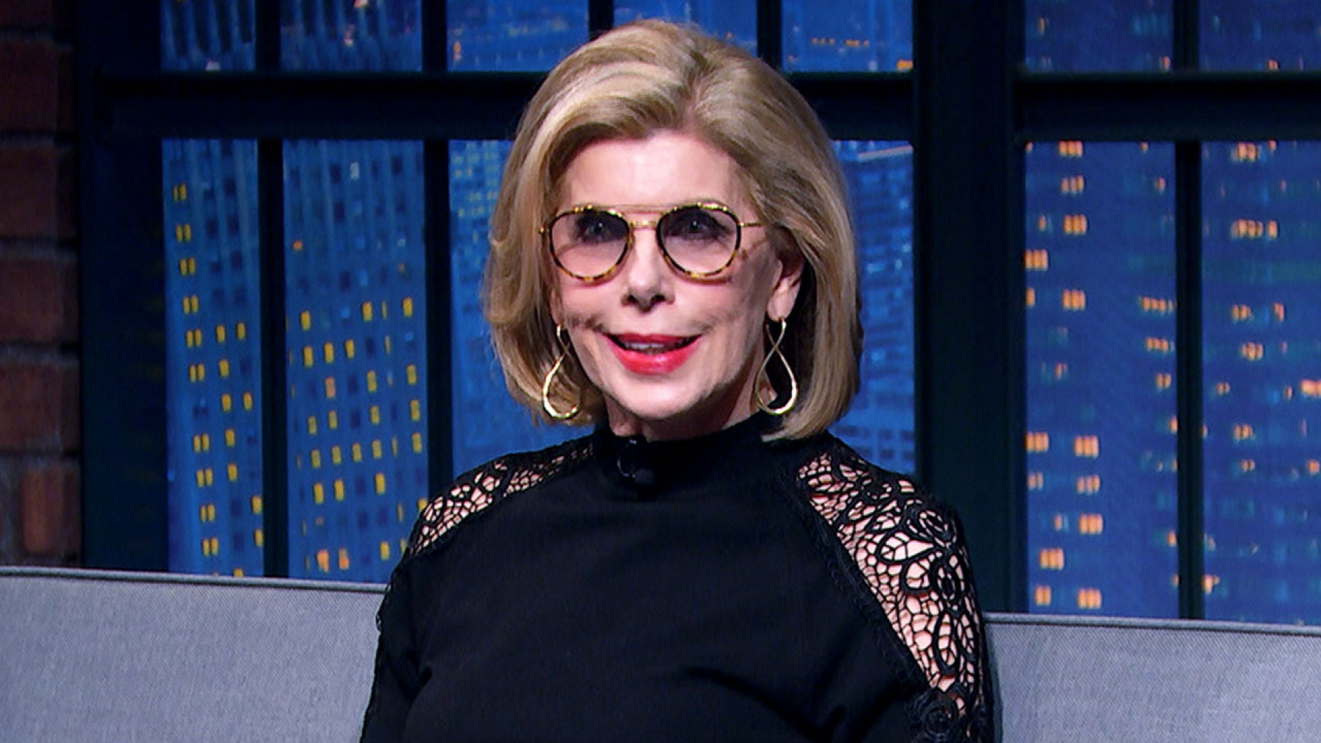 Watch Late Night with Seth Meyers Episode: Christine Baranski, Melissa  Villasenor - NBC.com