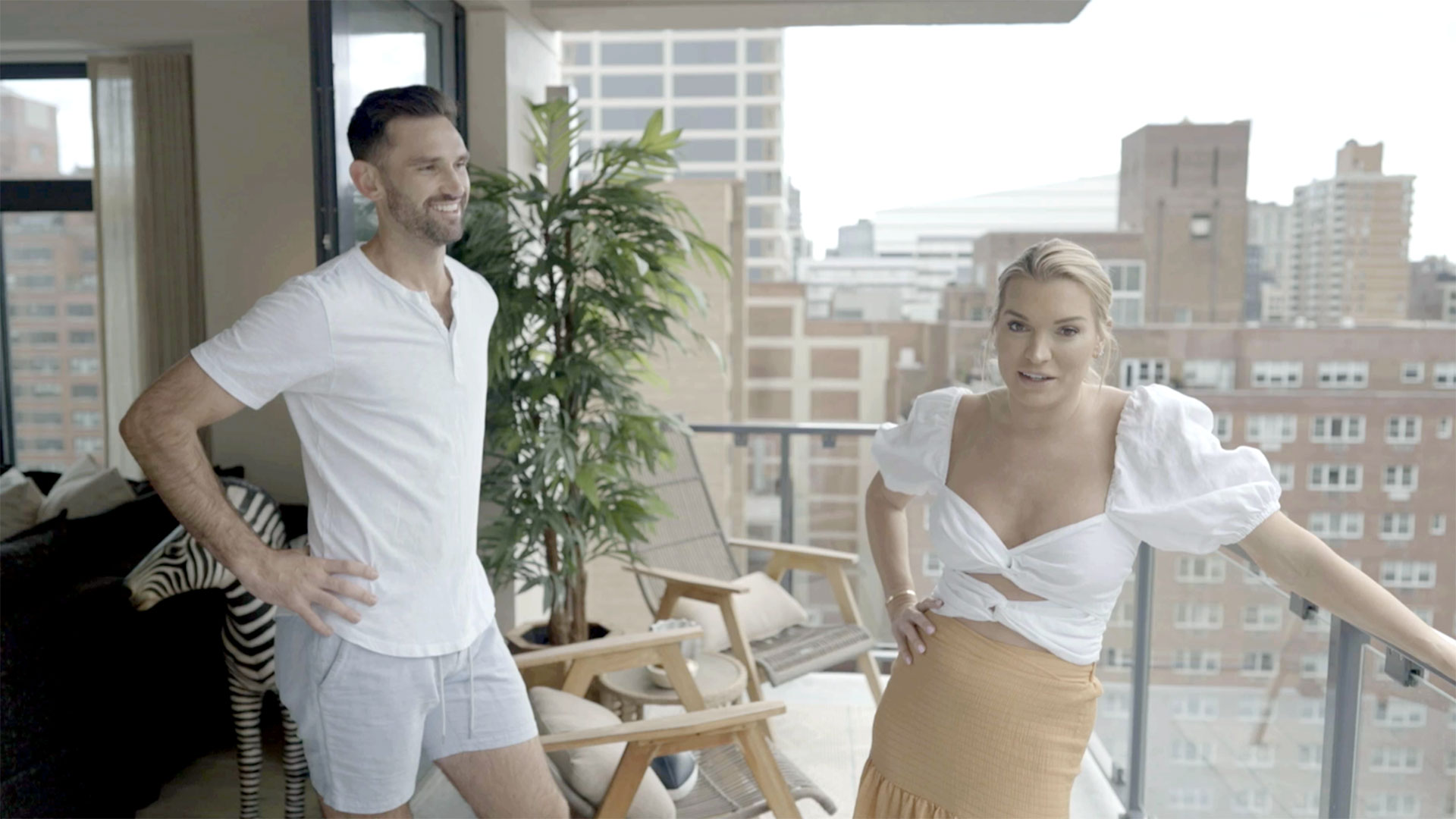 Watch Summer House Clip: Luke Gulbranson Strips for a Promo Video
