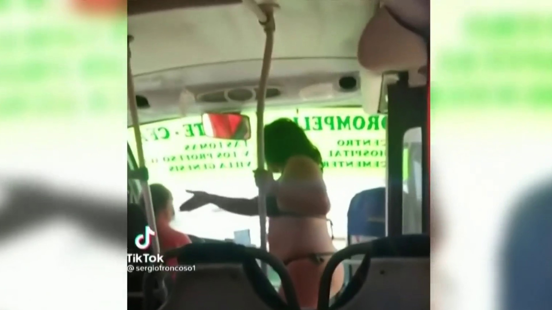 Watch Al Rojo Vivo Clip: Mujer sube casi desnuda en transporte público de  Chile y el video se viraliza - NBC.com