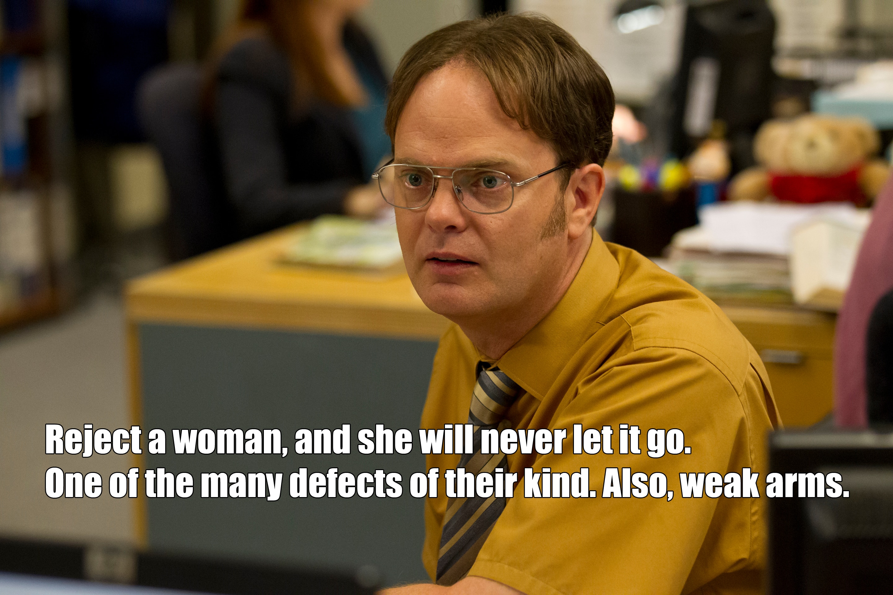 If I'm Not in Your Panties, I Don't Go Vigilantes Dwight Schrute