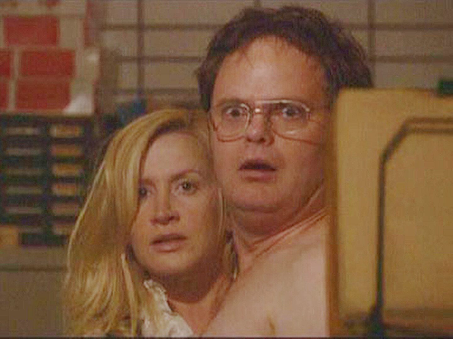 Dwight and angela sex scene