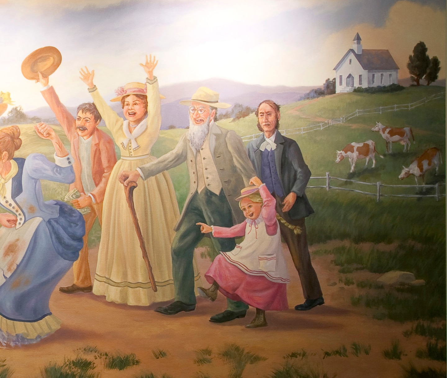 Parks and Recreation The Murals of Pioneer Hall Photo 147466