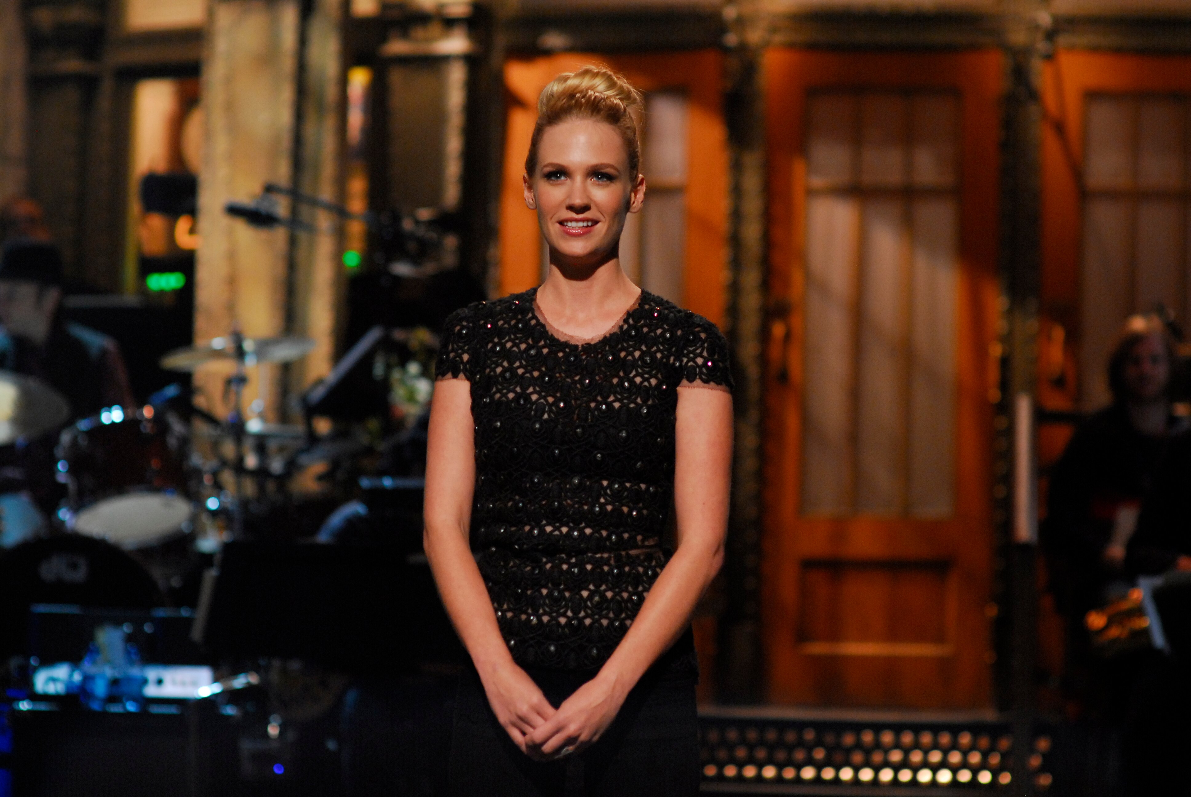 Saturday Night Live January Jones and Black Eyed Peas Photo 134056