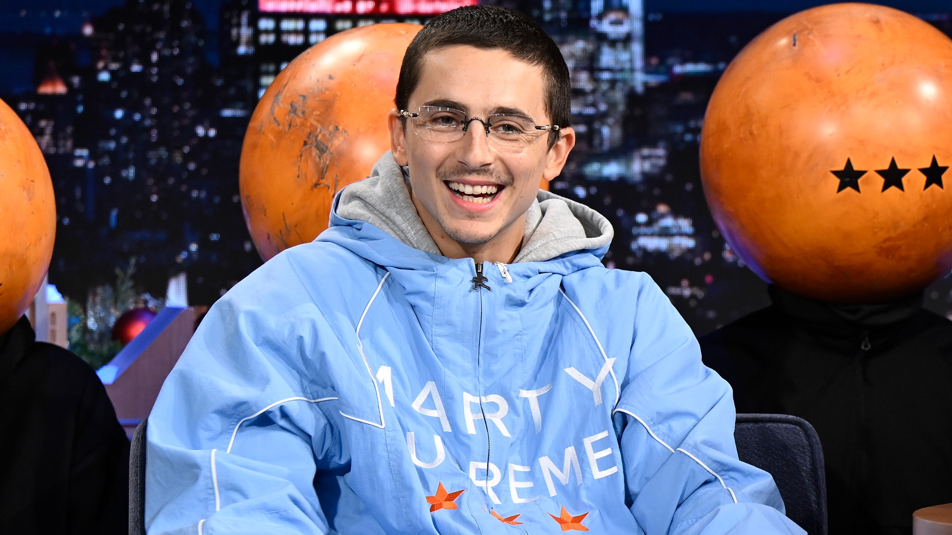 Watch Tonight Show: Jimmy Fallon Episode: Timothee Chalamet, The Duffer  Brothers, Bleachers - NBC.com