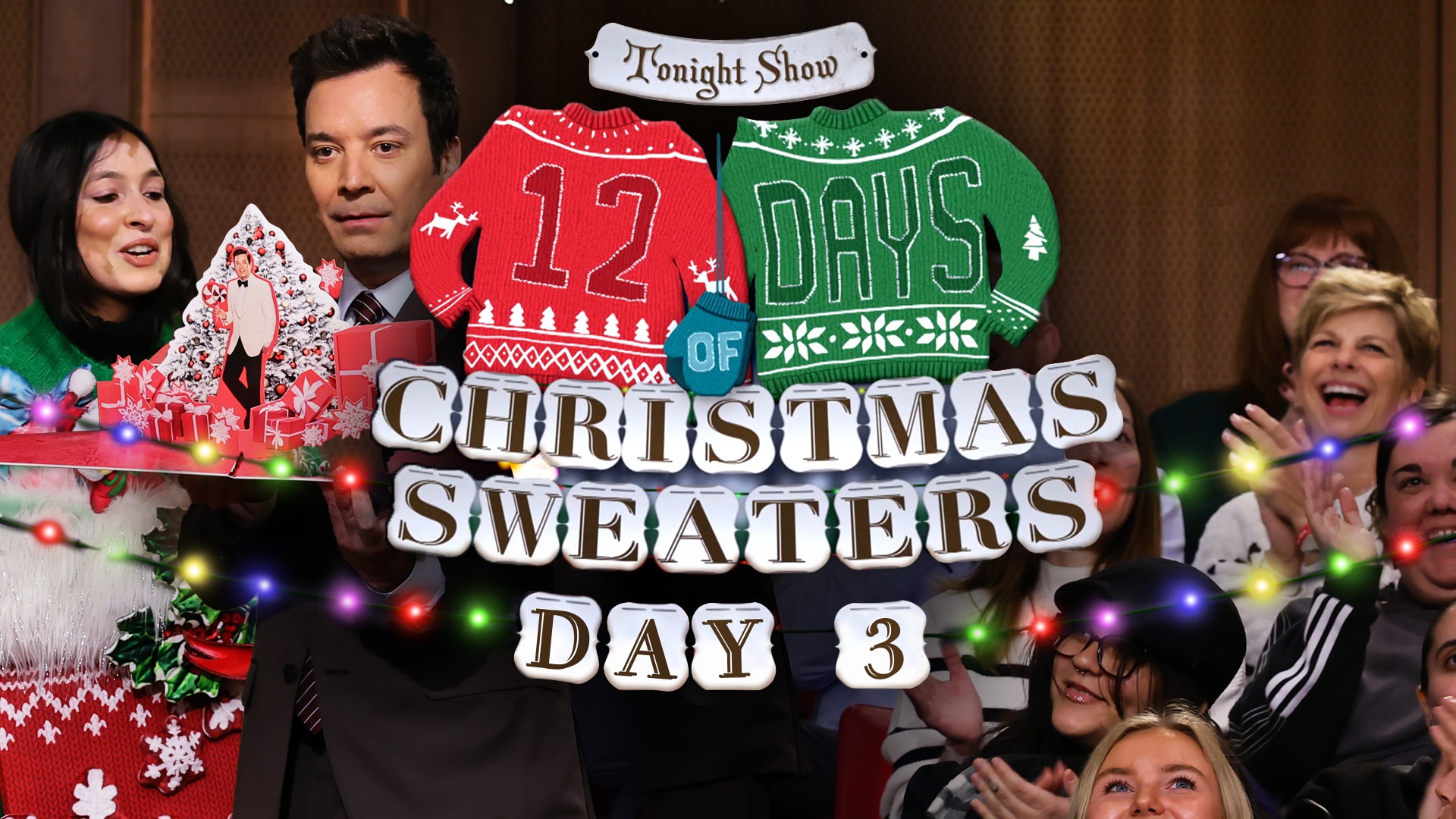 12 days of christmas sweaters jimmy fallon best sale