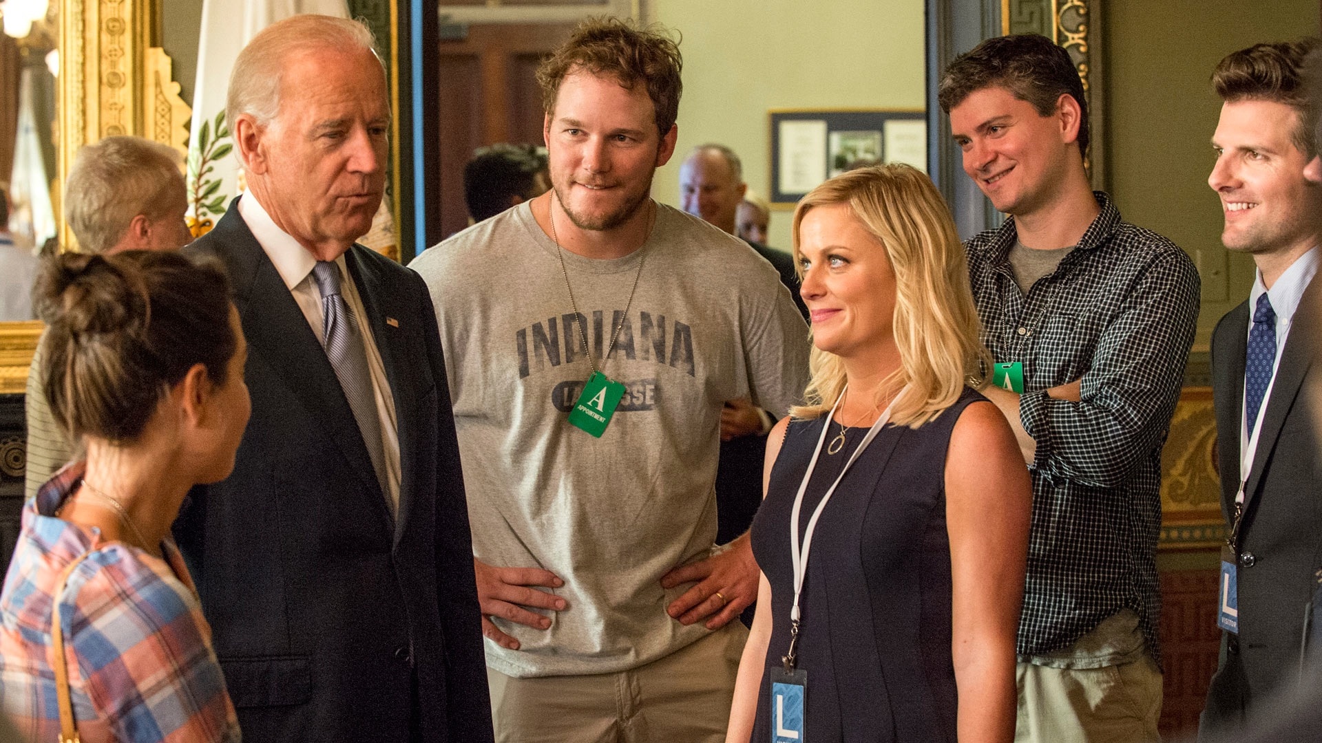 Watch Parks And Recreation Web Exclusive Behind The Scenes With Joe Biden