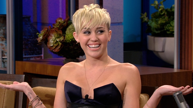 Watch Jay Leno Interview: Miley Cyrus, Part 1 - NBC.com