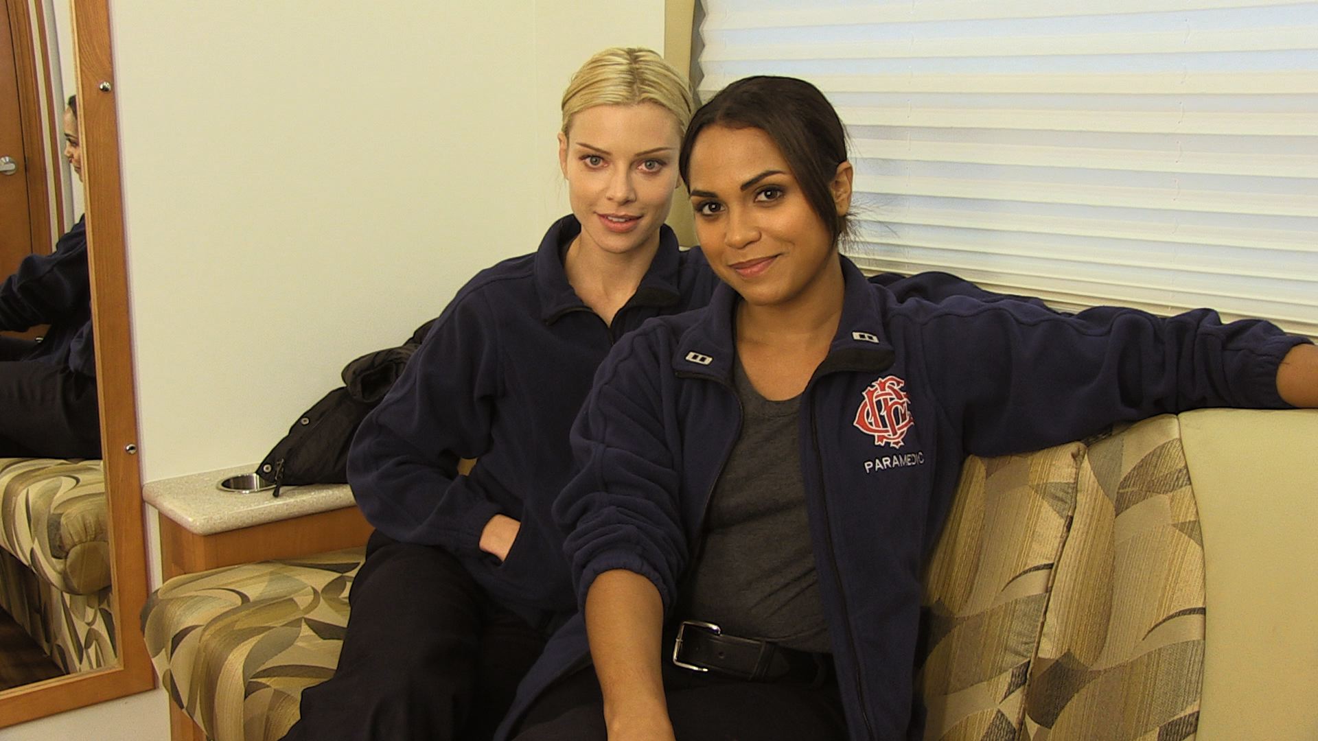 Watch Chicago Fire behind the scenes 'Fireside Chats with Dawson and S...