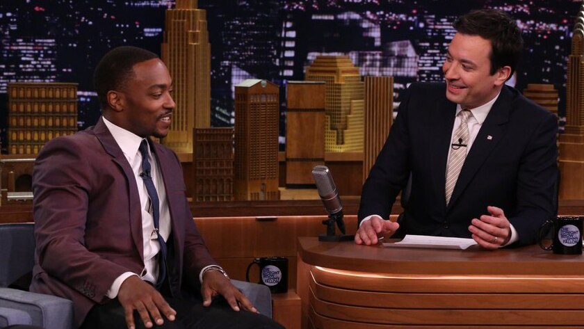 Watch The Tonight Show Starring Jimmy Fallon Interview: Anthony Mackie ...