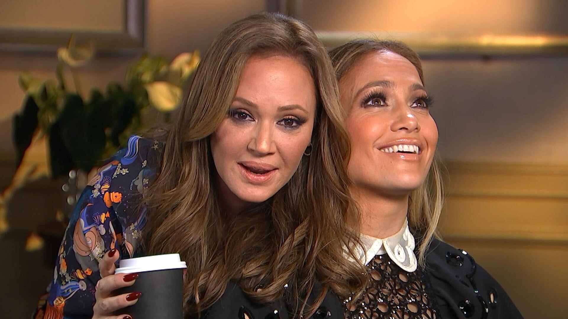 Proof That Jennifer Lopez and Leah Remini Are Total BFF 