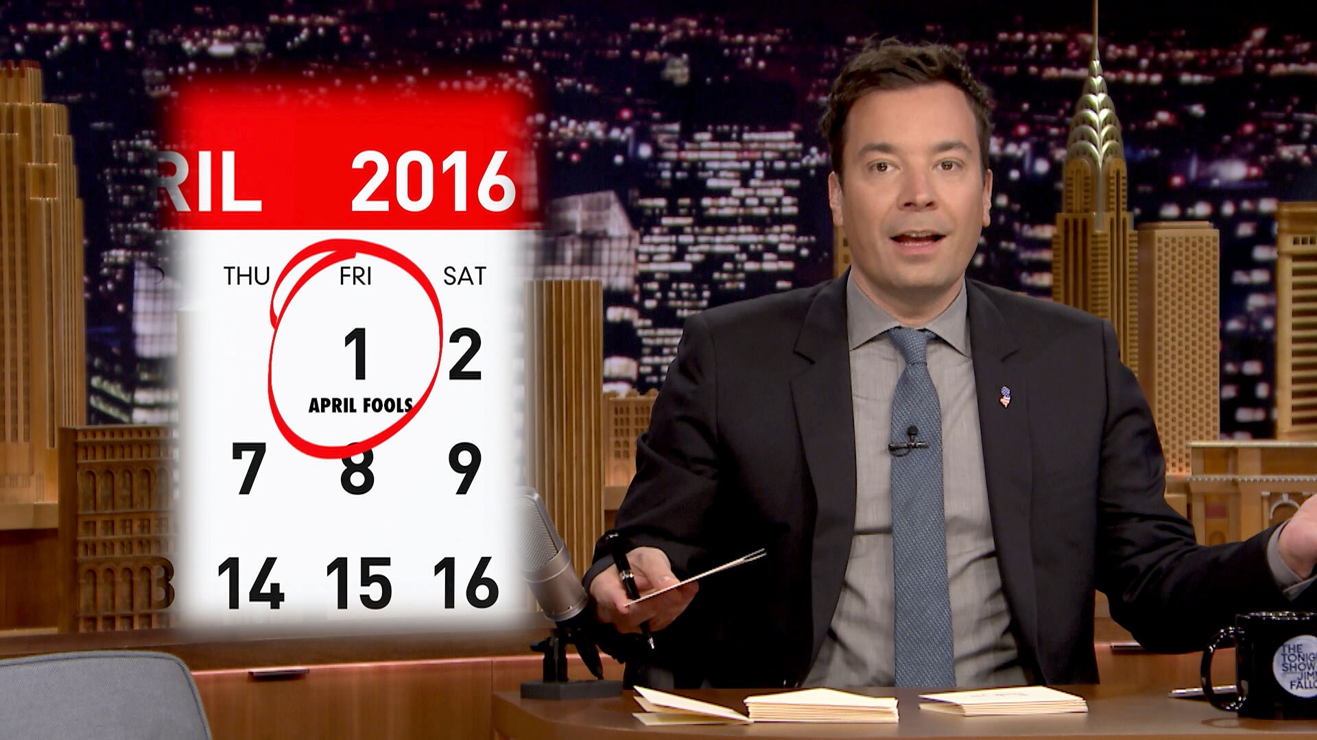 Watch The Tonight Show Starring Jimmy Fallon Highlight Thank You Notes