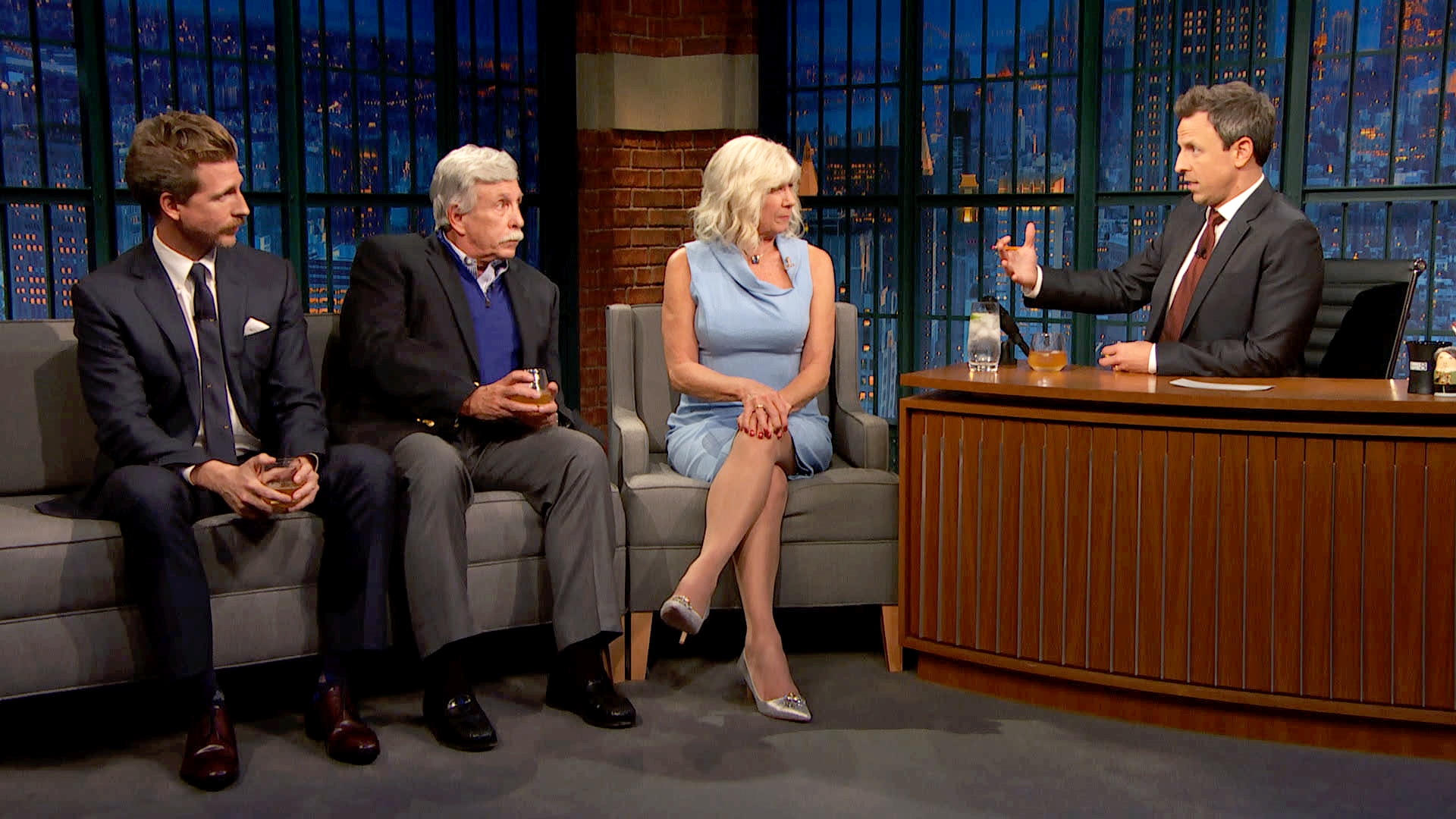 Watch Late Night With Seth Meyers Episode: Josh Meyers, Hilary & Larry ...