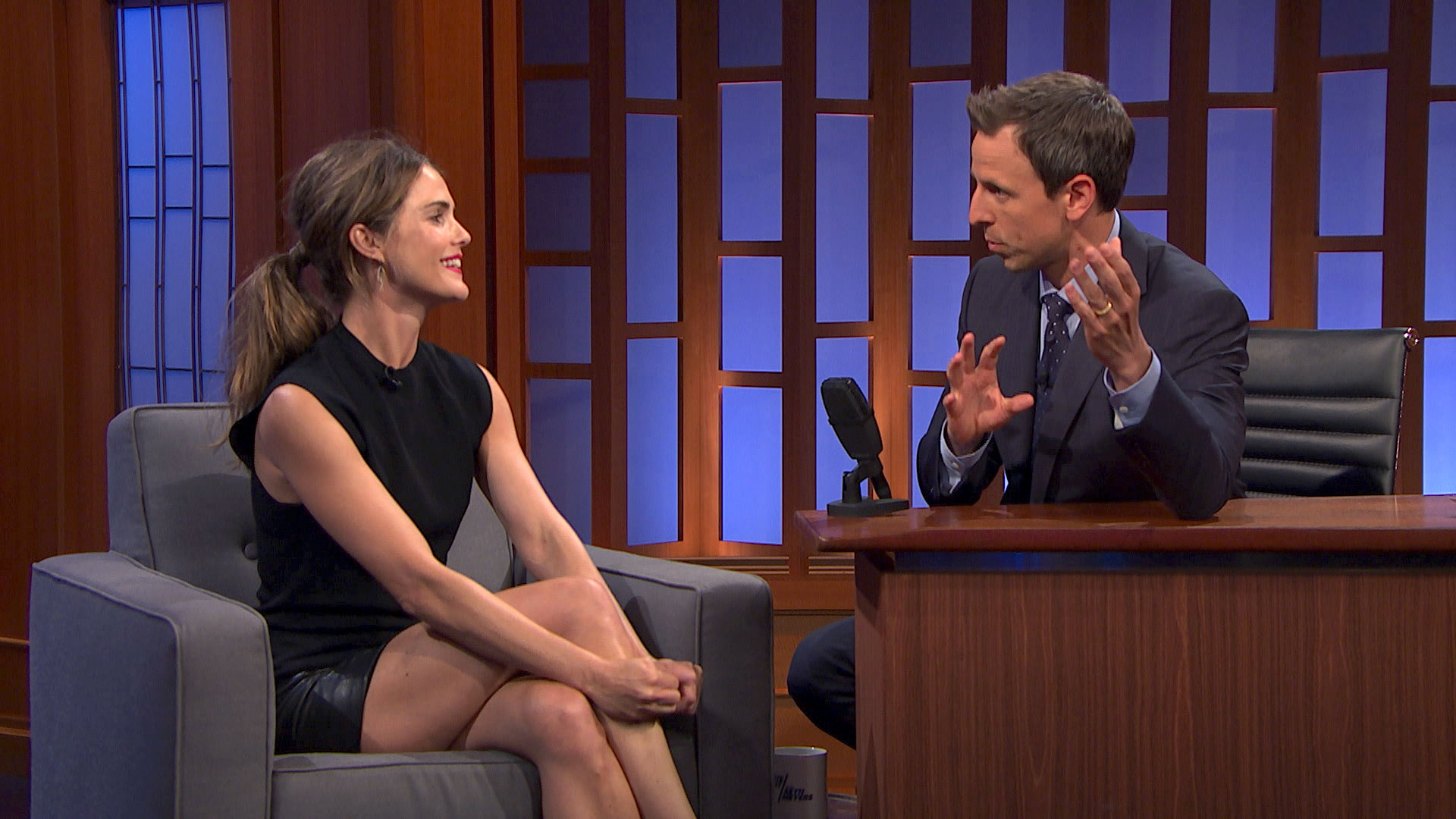 Watch Late Night With Seth Meyers Interview Keri Russell Interview 3511