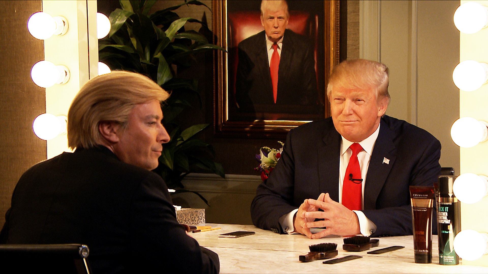 Watch The Tonight Show Starring Jimmy Fallon Highlight Donald Trump Interviews Himself In The 