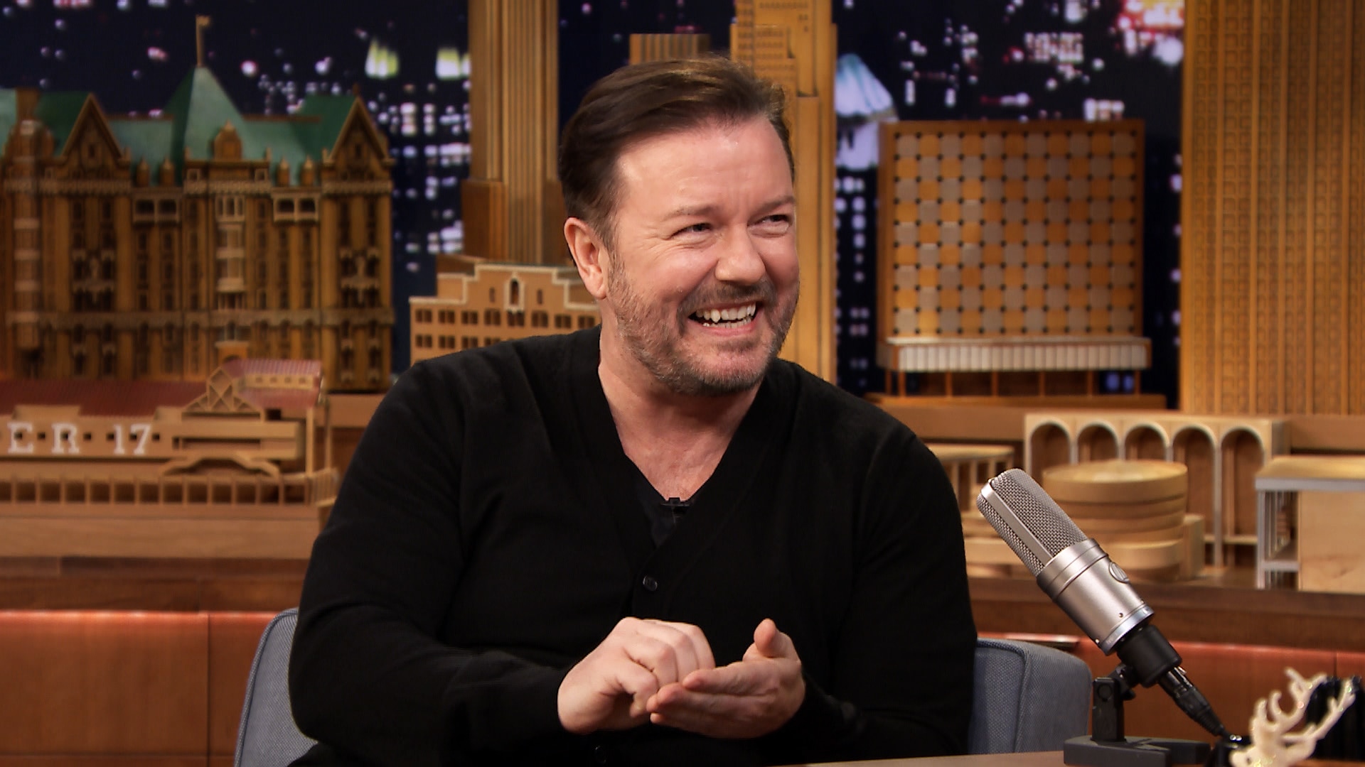 Watch The Tonight Show Starring Jimmy Fallon Interview: Ricky Gervais