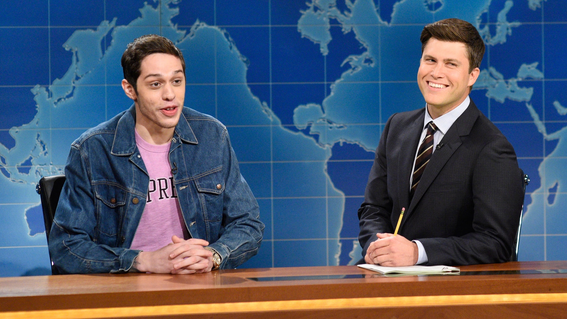 Watch Saturday Night Live Highlight: Weekend Update: Pete Davidson on ...