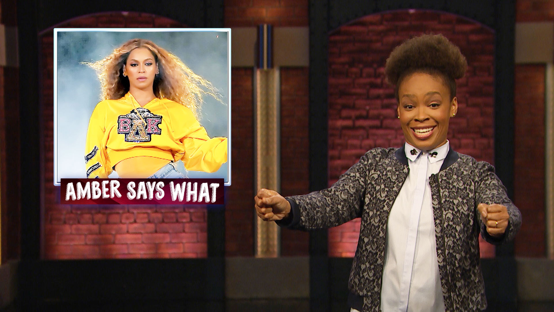 Watch Late Night with Seth Meyers Highlight Amber Says What Beyoncé's Coachella Documentary