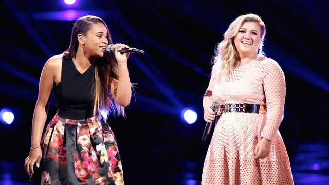 Watch The Voice Highlight: Koryn Hawthorne and Kelly Clarkson: "I'd