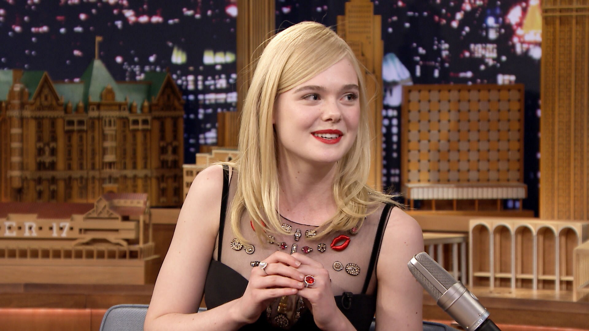 Watch The Tonight Show Starring Jimmy Fallon Interview Elle Fanning 