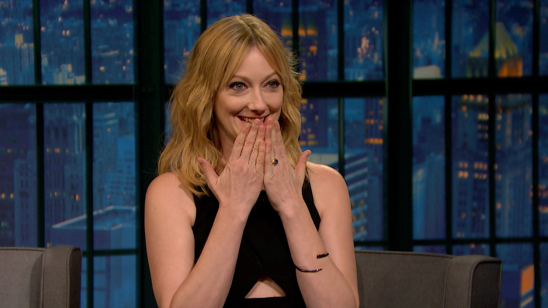 Watch Late Night with Seth Meyers Interview: Judy Greer Loves Being the