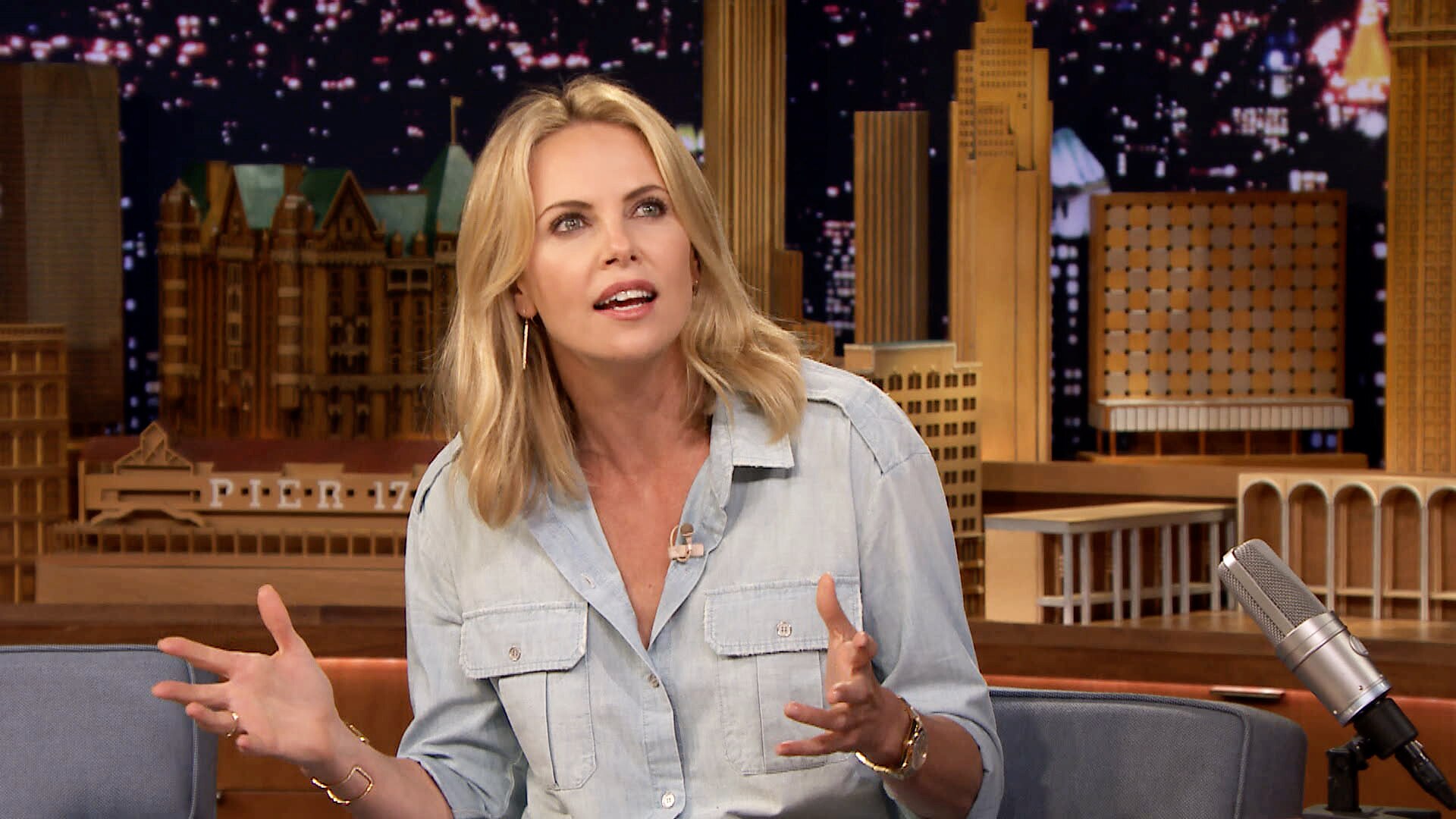 Watch The Tonight Show Starring Jimmy Fallon Interview: Charlize Theron