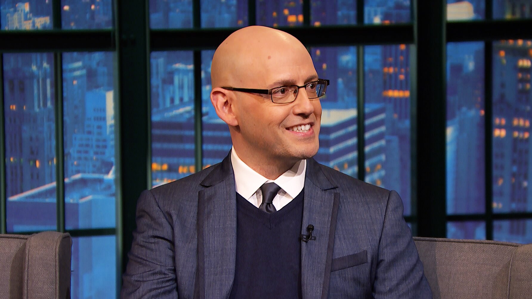 Watch Late Night With Seth Meyers Interview Lost History Star Brad Meltzer Interview