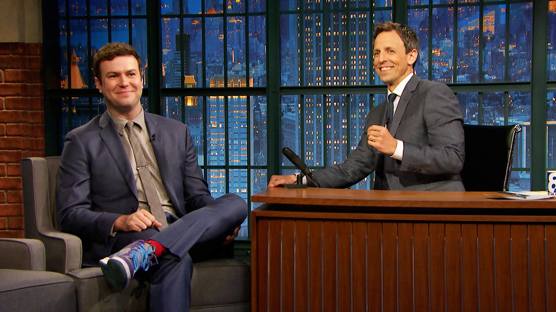 Watch Late Night With Seth Meyers Interview Taran Killam Is Jim Carrey’s Biggest Fan