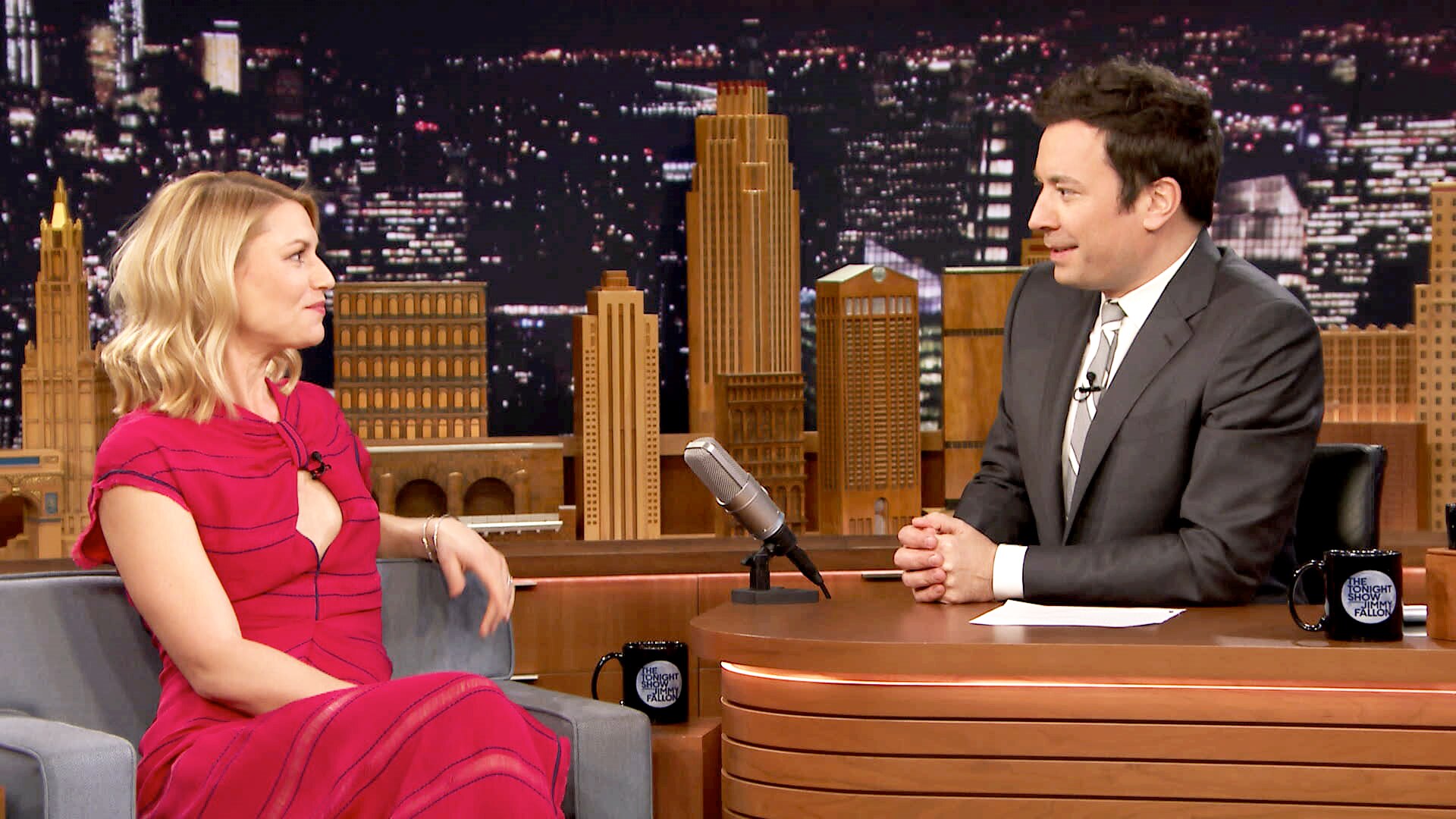 Claire danes jimmy fallon