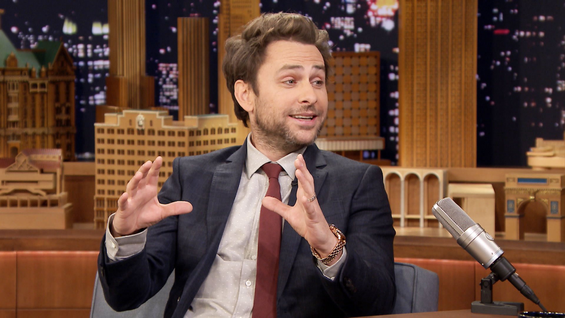 The Tonight Show on X: Charlie Day's 5-year-old son is already writing  jokes:   / X