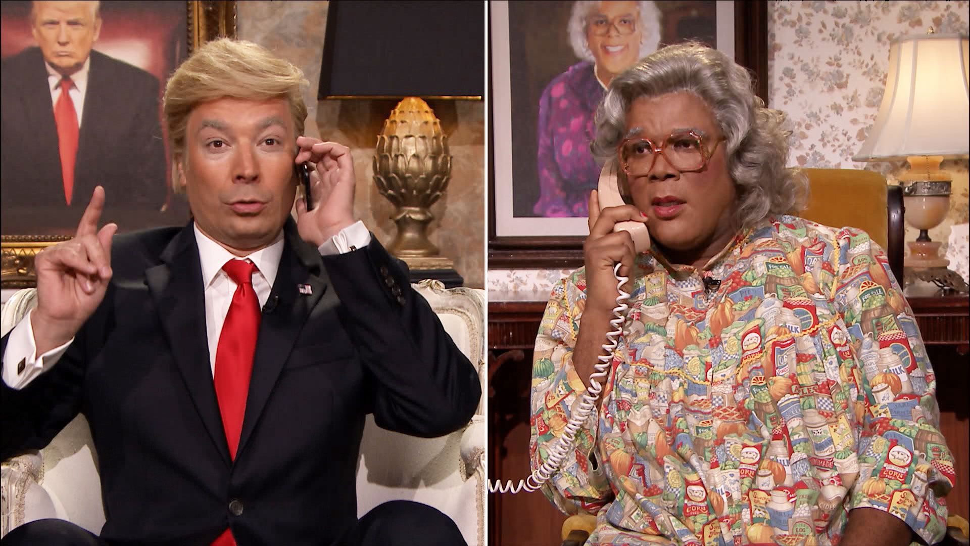 Watch The Tonight Show Starring Jimmy Fallon Highlight Donald Trump Calls Madea 