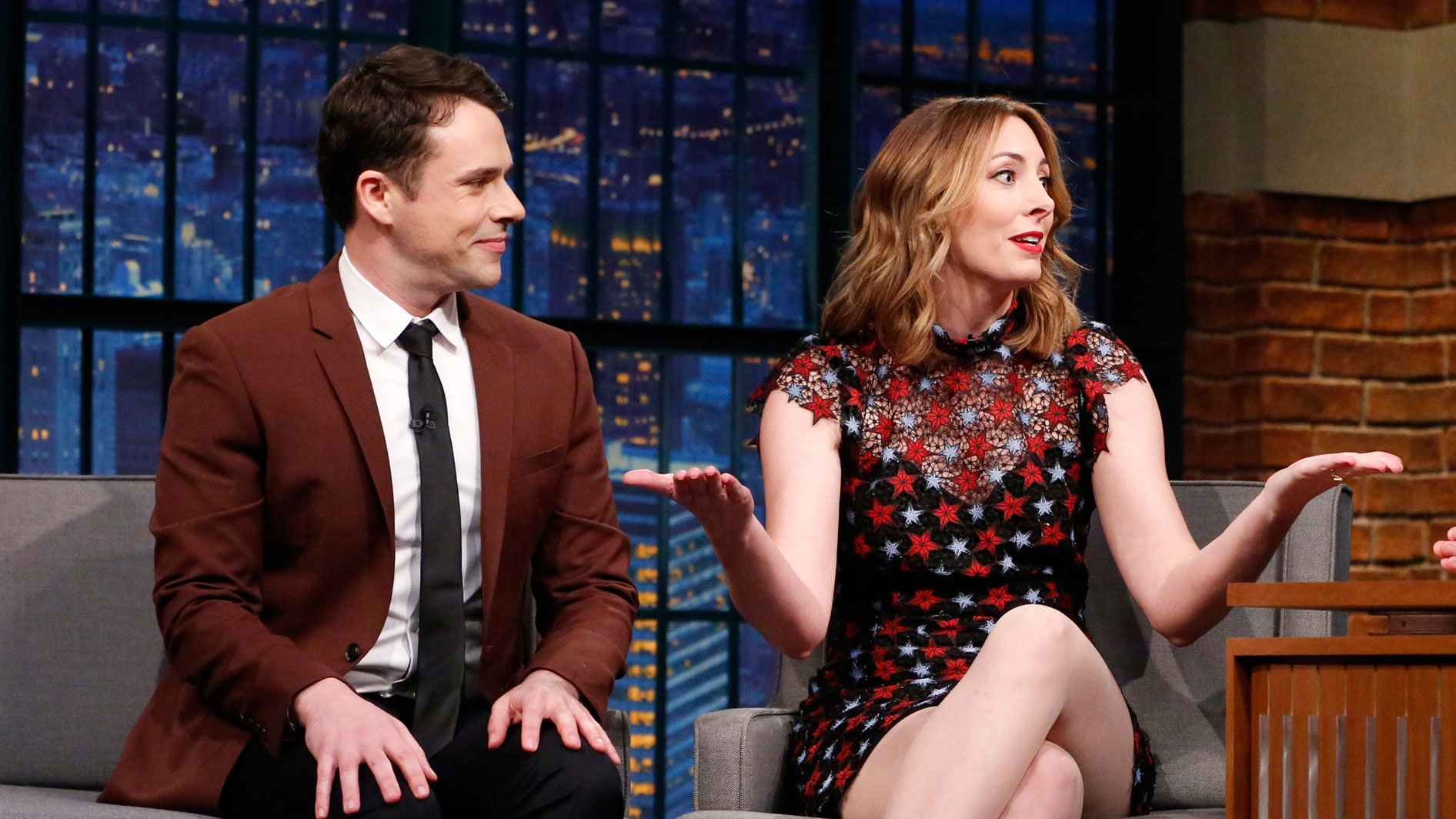 Watch Late Night with Seth Meyers Interview: Vice ... So, why does mike follow.