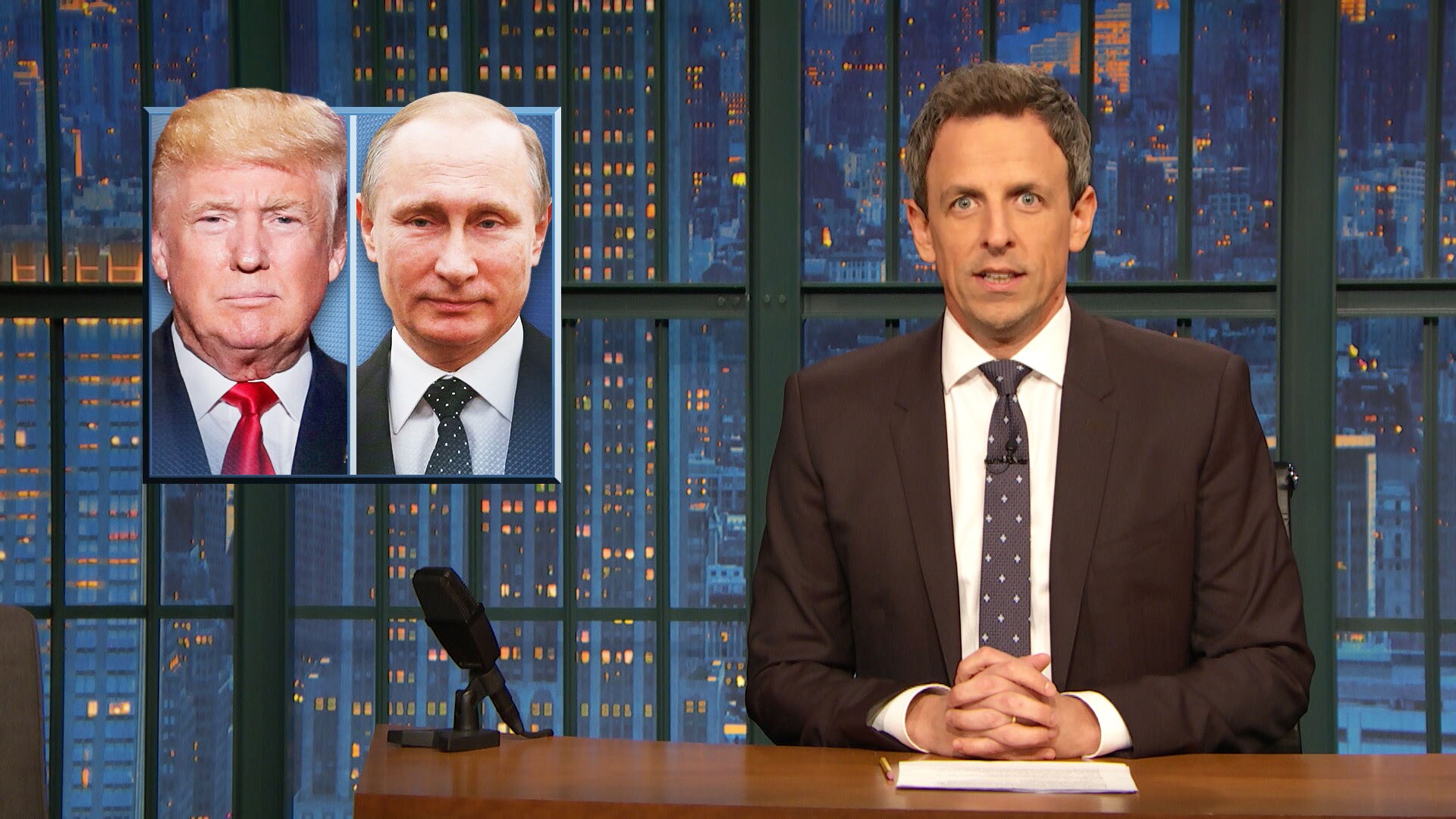 Watch Late Night With Seth Meyers Highlight Trumps Bronzer The Worst Wing Monologue 3384